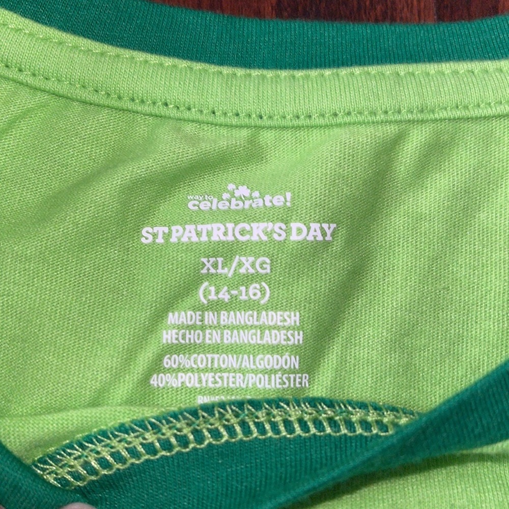 4 For $12 For $12 Girls St Patrick's Day Tee - Picture 7 of 8
